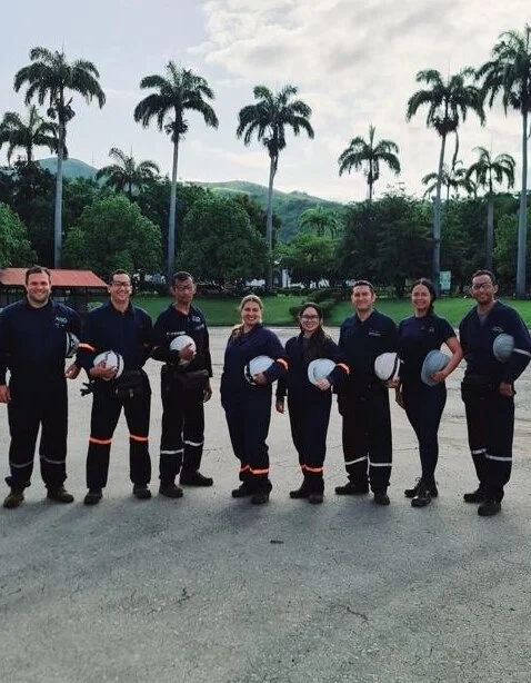 Inspectores NDT en campo