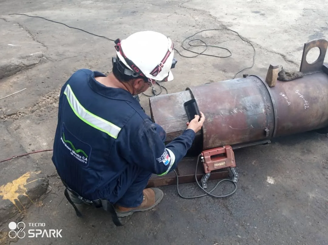 Inspección con partículas magnéticas
